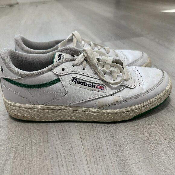 Classic REEBOK sneakers~ Club C 85 Vintage Style Tennis Shoes~Size 8 Womens - Picture 2 of 10